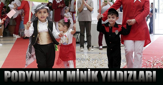 Podyumun minik yıldızları