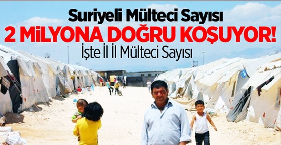 Sayılarla Türkiye'deki Suriyeliler'in Durumu