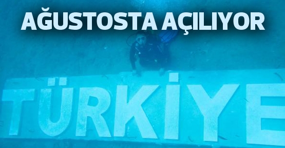 Side Sualtı Müzesi ağustosta açılacak