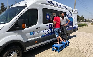 ASAT mobil aracı Manavgat'ta