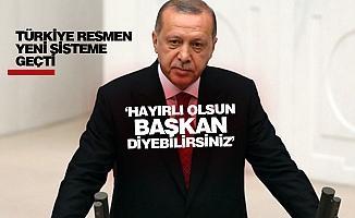 Cumhurbaşkanı Erdoğan yemin etti