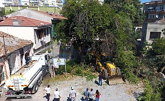 Haşim İşcan'da yıkım