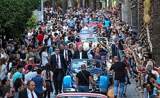 Antalya Film Festivali kortejinde yıldız yağmuru