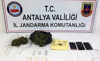 Manavgat'ta uyuşturucu operasyonu