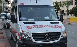 Çaldığı ambulansla Serik'te yakalandı