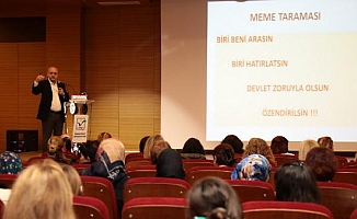 Manavgat'ta 'meme sağlığı' semineri