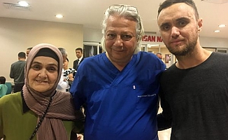 Üsküplü saksafon sanatçısı, Antalya'da sağlığına kavuştu