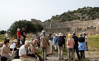 Patara ziyaretçi rekoru kırdı