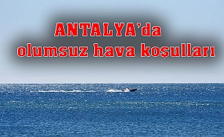 Mahsur kalan balıkçı kurtarıldı