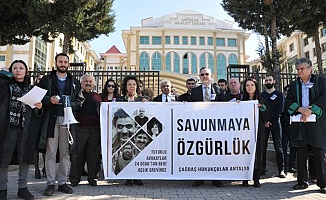 Açlık grevindeki 5 avukata, avukatlardan destek
