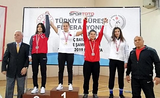 'Altın Kız Eda' Türkiye Şampiyonu