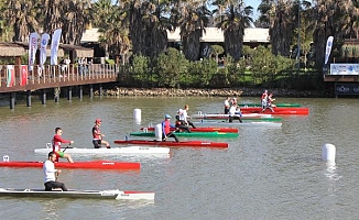Antalya'da kano yarışları başladı
