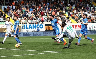 Aytemiz Alanyaspor- Büyükşehir Belediye Erzurumspor: 2-1