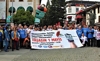 Antalyalılar, 'Büyük 1 Mayıs Mitingi ve Yürüyüşü'ne davet edildi