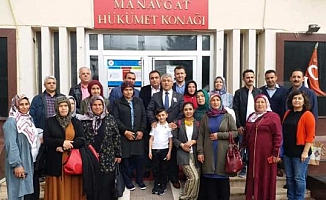 Devrekli kadın çiftçiler Manavgat'ta