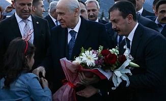 MHP lideri Bahçeli Antalya'da