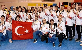 Tekvando Avrupa Şampiyonası'nda ikinci gün 15 madalya
