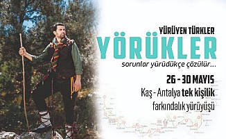 Yörük başkandan farkındalık yürüyüşü