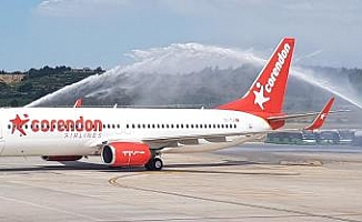 Corendon Airlines, İzmir uçuşlarına başladı