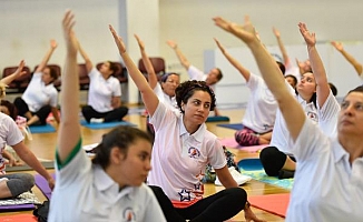Dünya Yoga Günü etkinliği