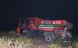 Alanya’da 4 dönüm çalılık ve makilik yandı