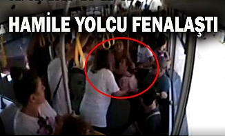 Dolu otobüsle hastaneye yetiştirdi