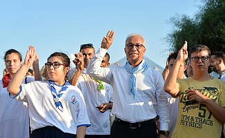 Özel çocuklar kamp kurdu