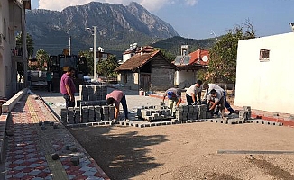 Kemer Belediyesi ekipleri çalışmalarını sürdürdü