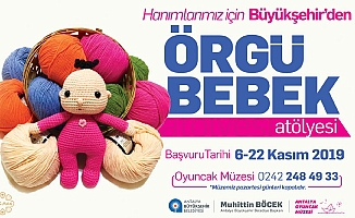 Örgü Bebek Atölyesi açılıyor