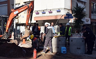 Doğal gaz borusu patladı