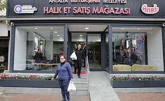 Halk Et Kepez Satış Mağazası açıldı