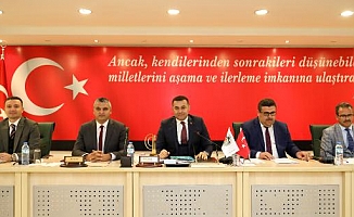 Alanya'da yeni yılın ilk meclisi