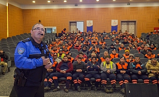 Belediye personeline güvenlik semineri