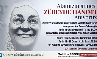 Büyükşehir Zübeyde Hanım'ı anıyor