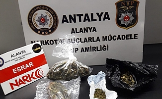 Alanya’da uyuşturucu operasyonu