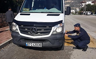 Öğrenci servis araçlarına denetim