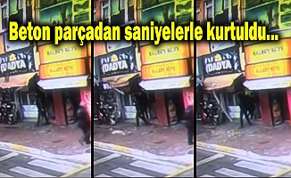 Ölümle burun buruna geldi