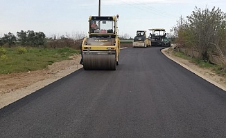 Altyapı çalışması biten yollarda asfaltlama