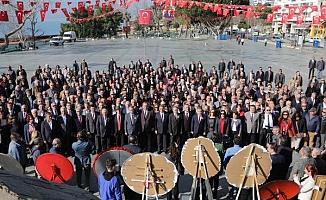 Atatürk'ün Antalya'ya gelişinin 90. yıldönümü kutlandı