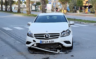 Gazipaşa'da kaza: 1 yaralı