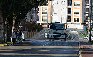  Muratpaşa’da beş mahallede dezenfekte çalışması