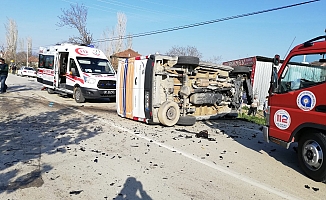 Antalya'da trafik kazası!