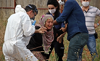 Cesedini elbisesinden teşhis etti, feryatları yürekleri yaktı!