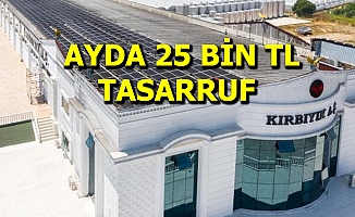 Dev fabrika, enerjisini güneşten alıyor!