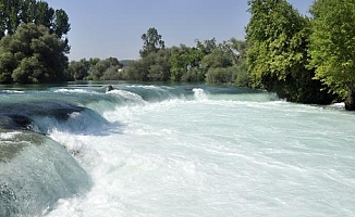 Manavgat Şelalesi, bayram için hazır