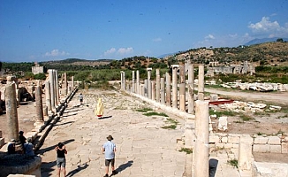 Patara'ya temmuzda ziyaretçi akını