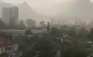 Antalya’da bölgesel toz taşınımı