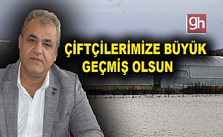 Hal Başkanı Yılmaz, çiftçinin üzüntüsünü paylaştı!