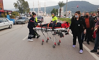 Kumluca’da trafik kazası: 1 yaralı