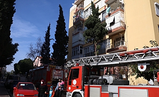 Antalya'da aspiratör yangını korkuttu